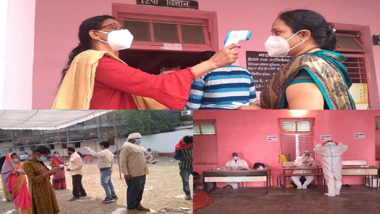 ELECTION : दमोह उपचुनाव मे सुबह साढ़े 11 बजे तक हुआ 21 फीसदी मतदान,कोरोना और तापमान का दिखा असर